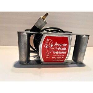 Jeanie Rub Massager Model M67 520B Tested Orginial Case